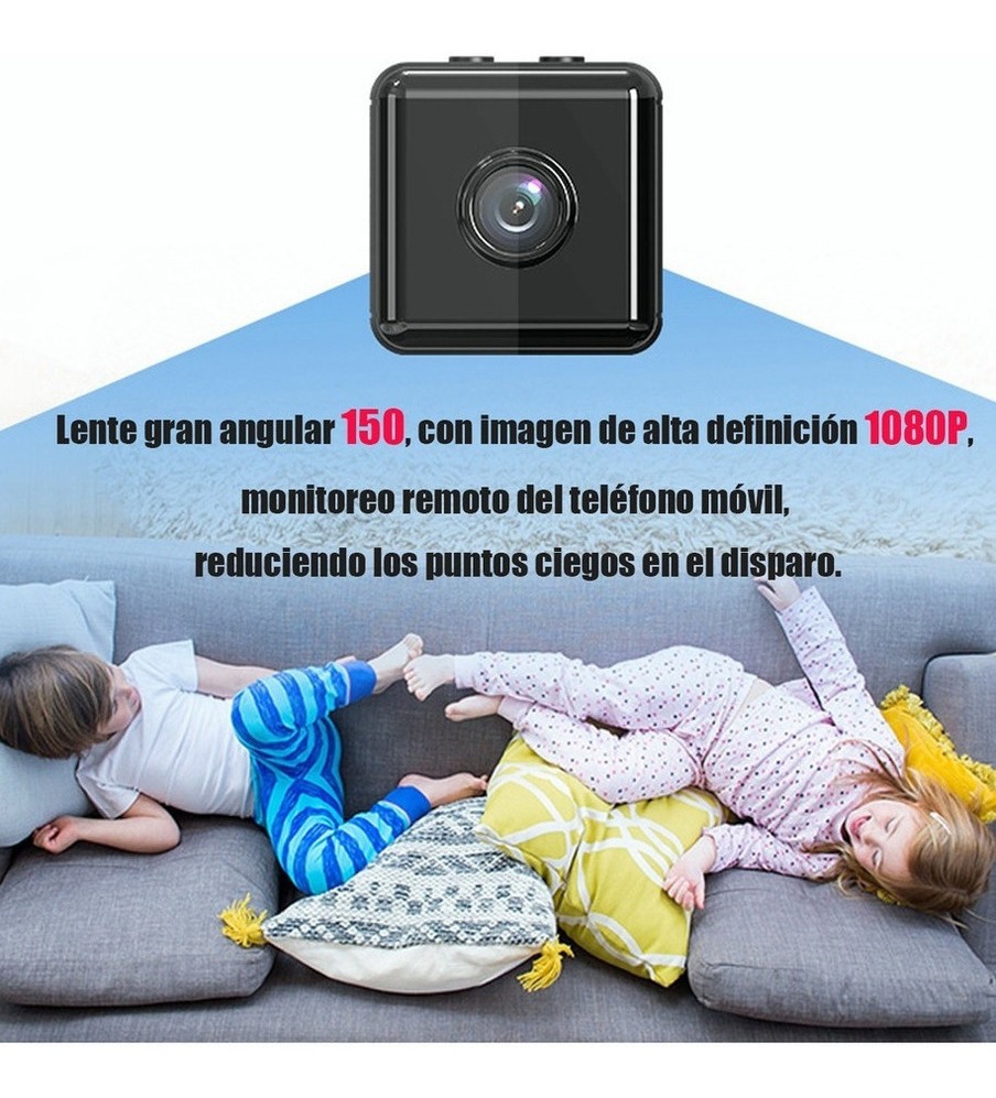 Mini Câmera 1080p Wifi Hd, Câmera De Vídeo De Detecção - Imagem 4