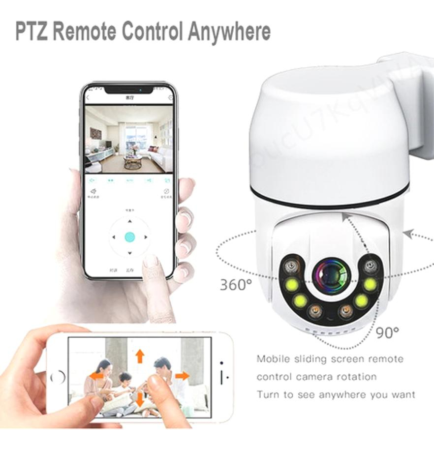 Câmeras De Vigilância, Câmera Ptz, Vídeo, Monitor Interno Pa - Imagem 6