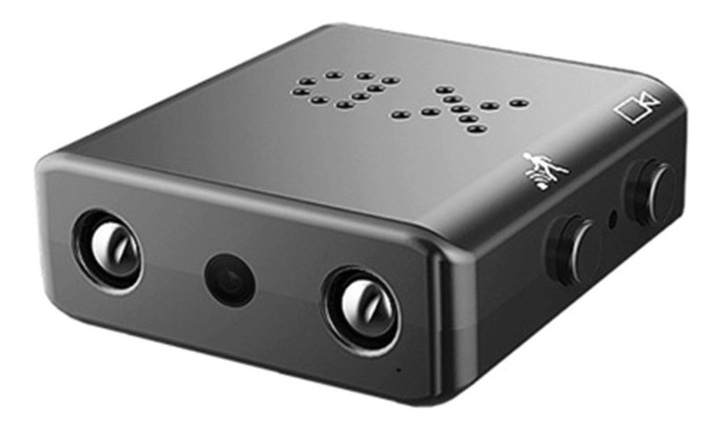 Mini Câmera Espiã Wifi Hd Visão Noturna Detecção De Moviment