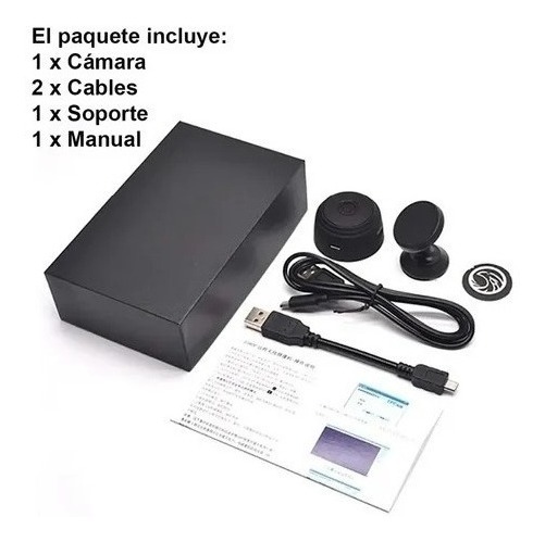 A9 Wifi Monitoramento E Segurança Mini Câmera Espiã - Imagem 3