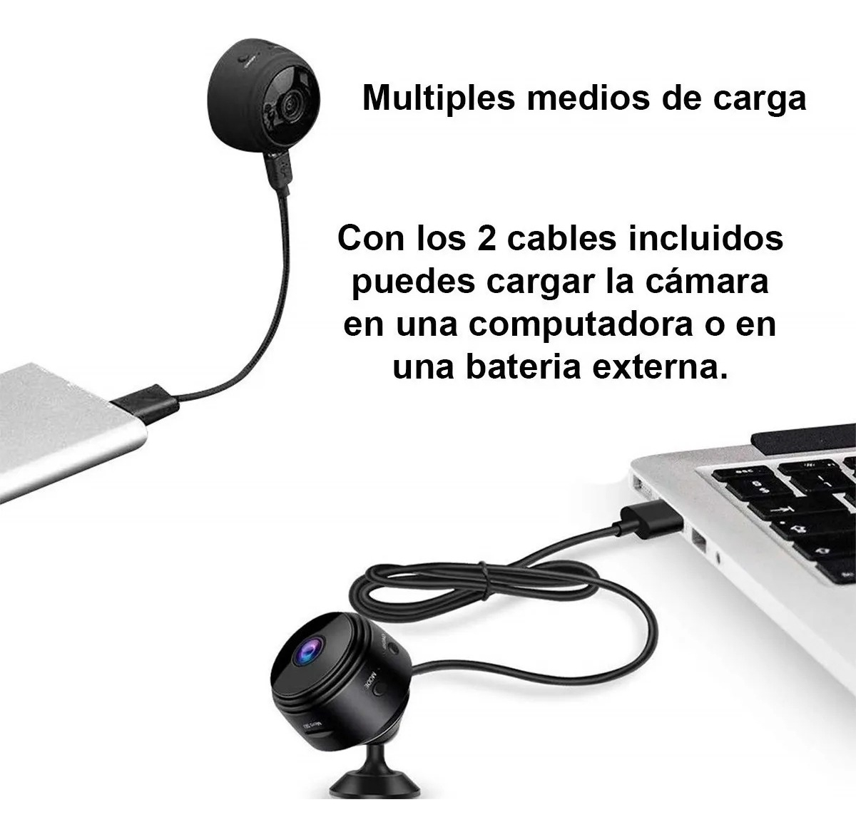 Wifi Ip Mini Spy Câmera Full Hd Microfone Vídeo App - Imagem 6