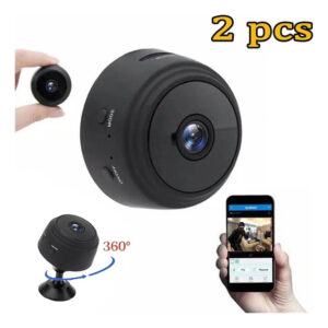 Micro Camera Espia Tempo Real Camera Wifi Externa Espiã 2pc
