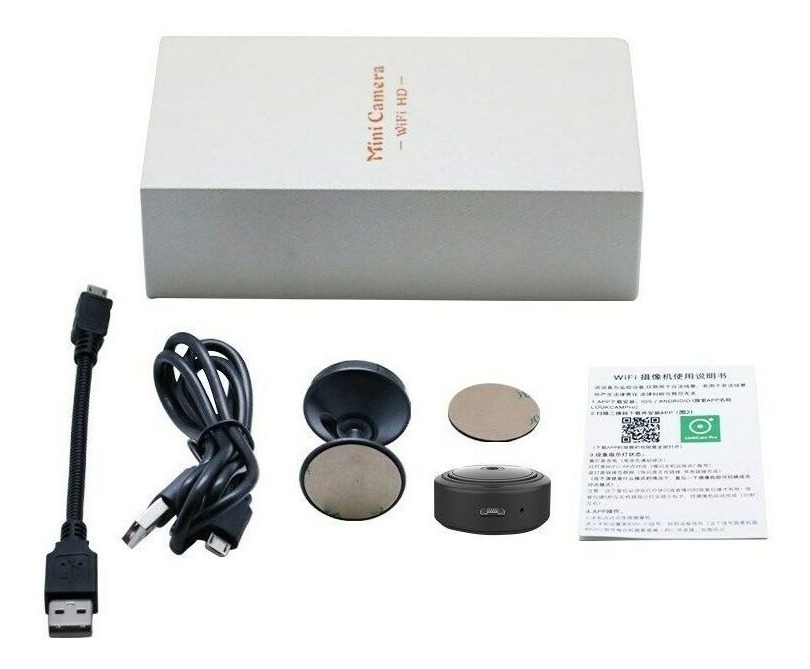 Câmera Electop-mini Wifi Com Visão Noturna, 1080p Ir - Imagem 9