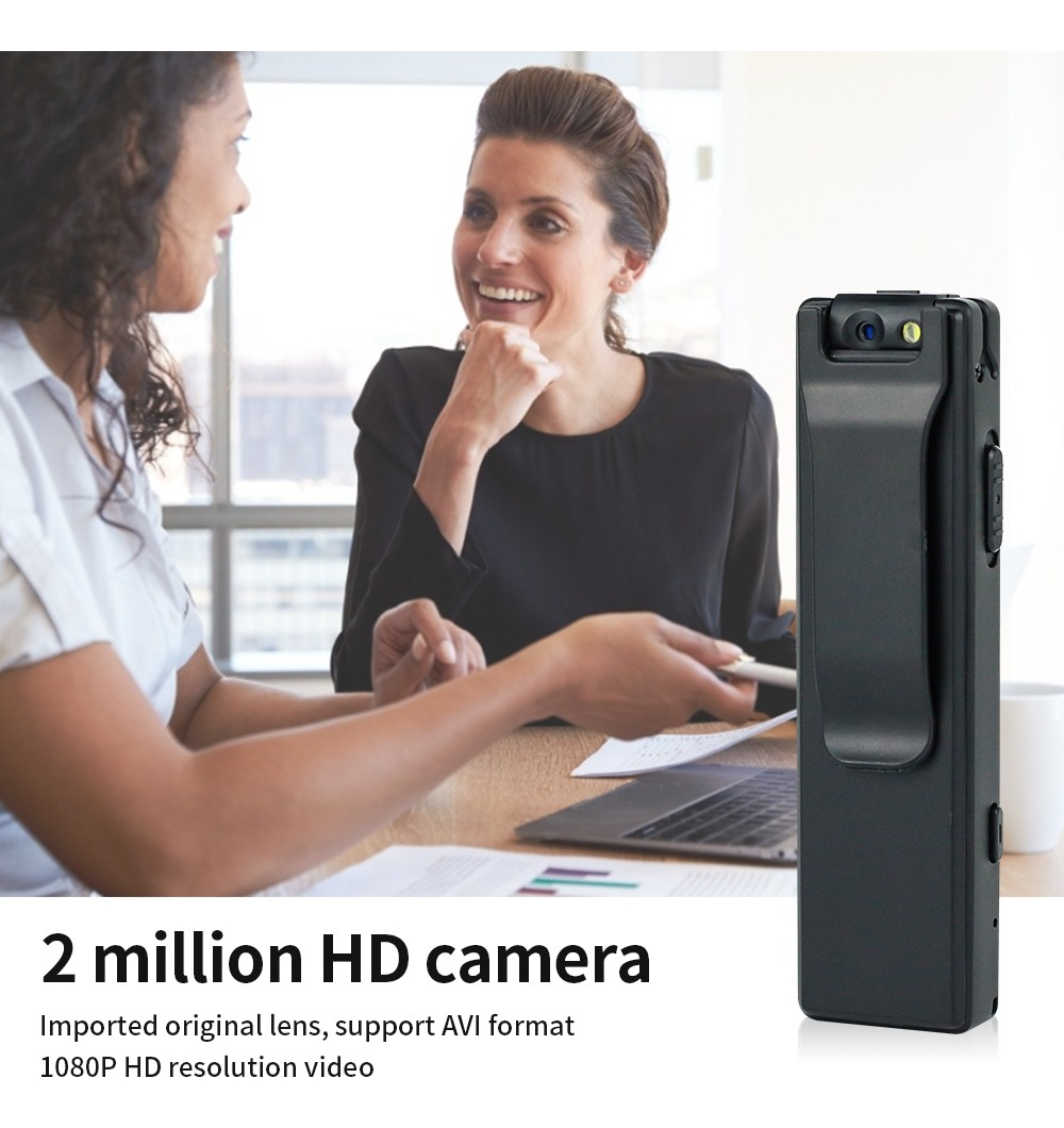 Mini Câmera Digital Hd Lanterna Micro Cam Corpo Magnético - Imagem 3
