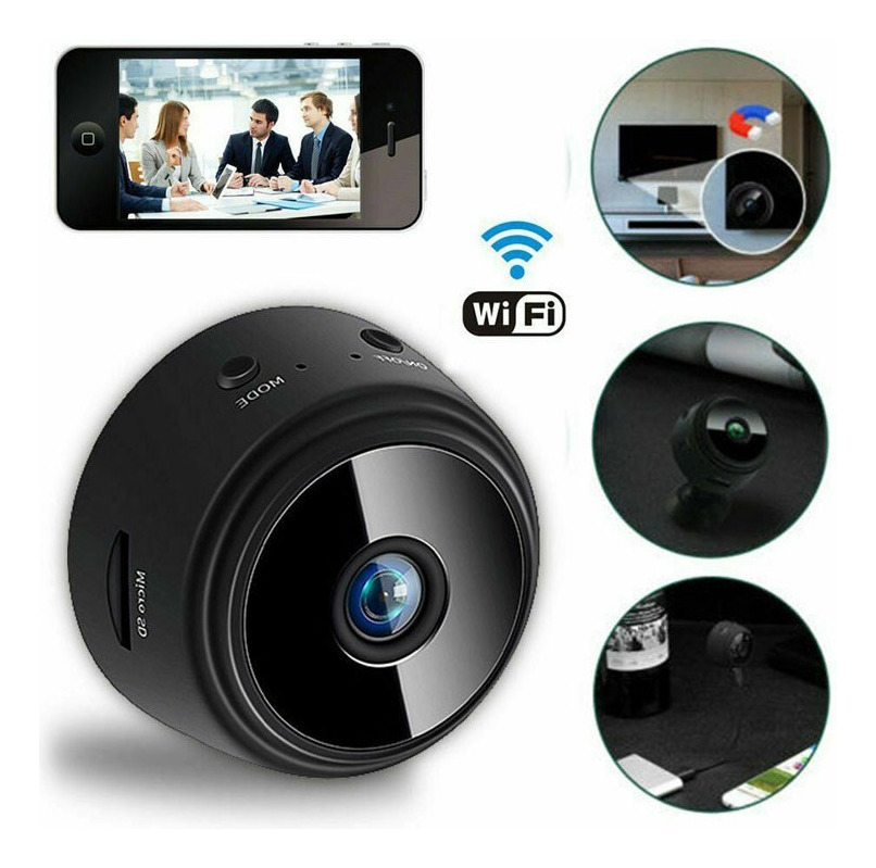 Mini Câmera Espiã Wifi Ip A9 Gravador Voz