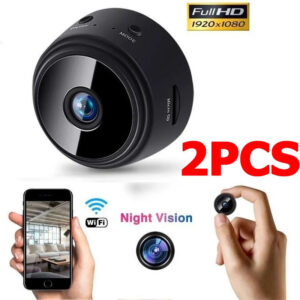 2pcs Espia Segurança Hd Wireless Mini Micro Camera