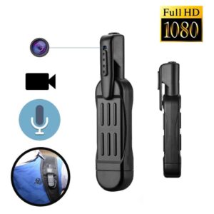 Gravador De Vídeo Mini Spy Hidden Pocket Clip Pocket