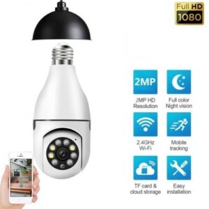 Lâmpada Da Câmera Ip Wifi Full Hd Visão Noturna Yoosee Y817