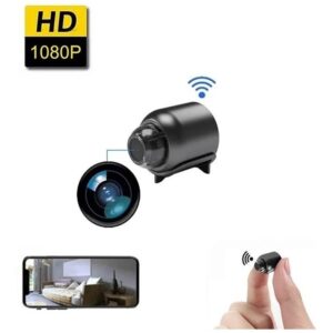 Mini Wifi Ip Infra Camera Portátil Via Aplicativo Móvel