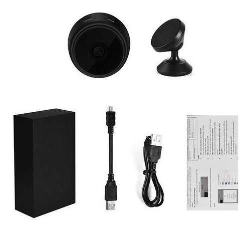 2x Mini Câmera Wifi Vigilância Longa Duração Hd 1080p - Imagem 9