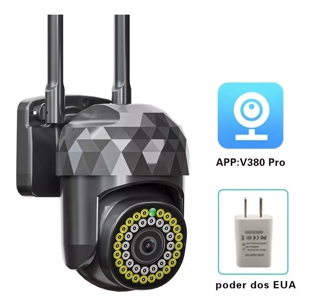 Câmera Externa Wifi Ip Prova D'água Infravermelho 1080p Yl08 - Imagem 5