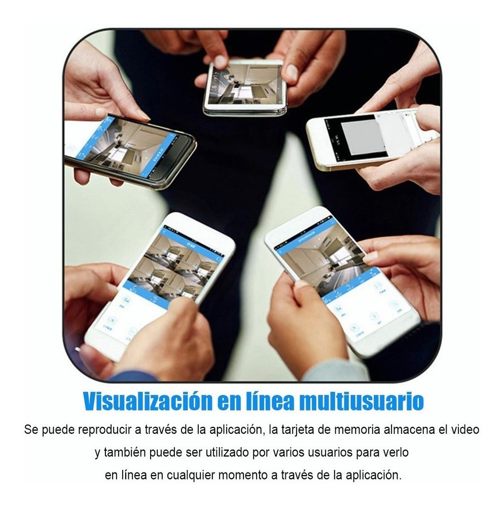 Mini Câmera 1080p Wifi Hd, Câmera De Vídeo De Detecção - Imagem 8