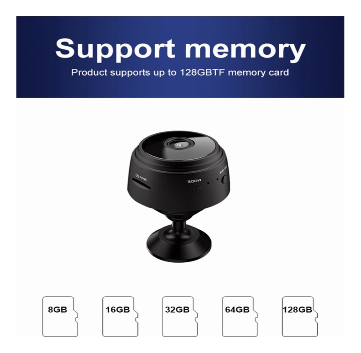 Mini Câmeras De Segurança Wifi 1080p Hd Sem Fio Escondidas - Imagem 5