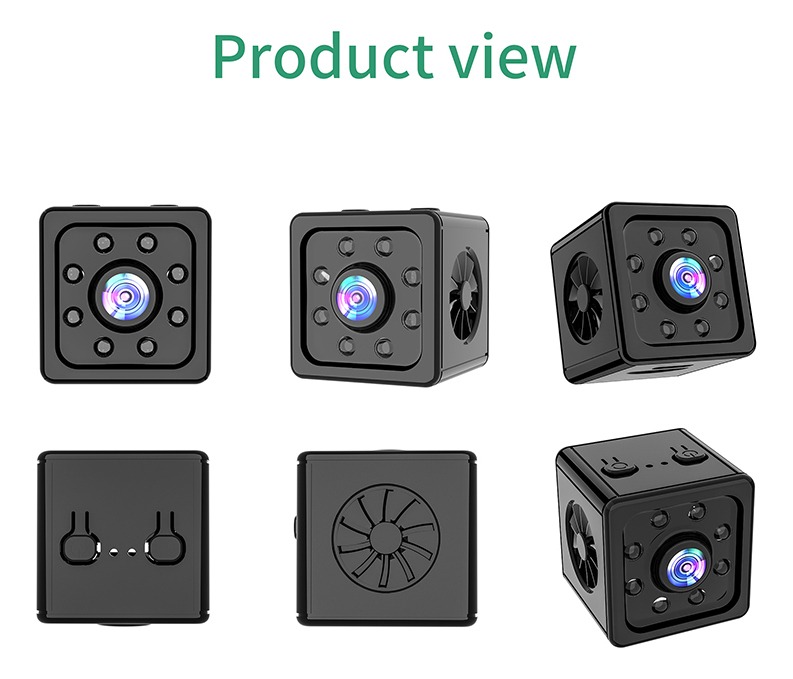 2pcs Câmera Vigilância Hd 4k Smart Wifi Mini Edição Noturna - Imagem 2