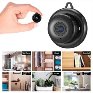 Wifi Cam Mini Micro Câmera Espionagem Visão Noturna Ip 1080p
