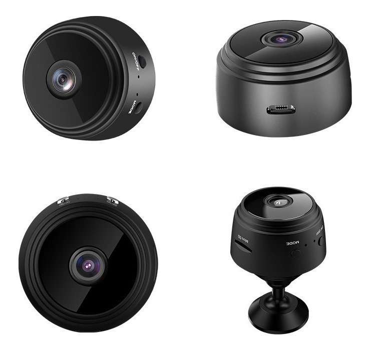 Camera Ip Espiã Wifi A9 Magnética Bateria Portatil Mini - Imagem 2
