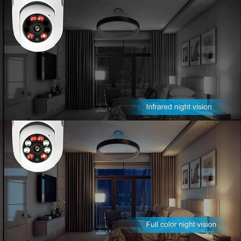 Câmera De Vigilância Con Bombilla Hd Inteligente Panorámica1 - Imagem 9