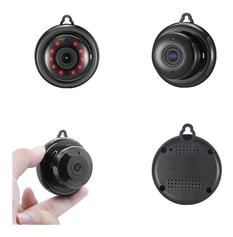 Mini Câmera Ip Wifi Conexão V380 Hd 1080p Infravermelho - Imagem 7