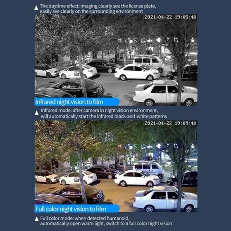 Câmera Ip Prova D'água Infravermelho Externa Wifi Hd - Imagem 7