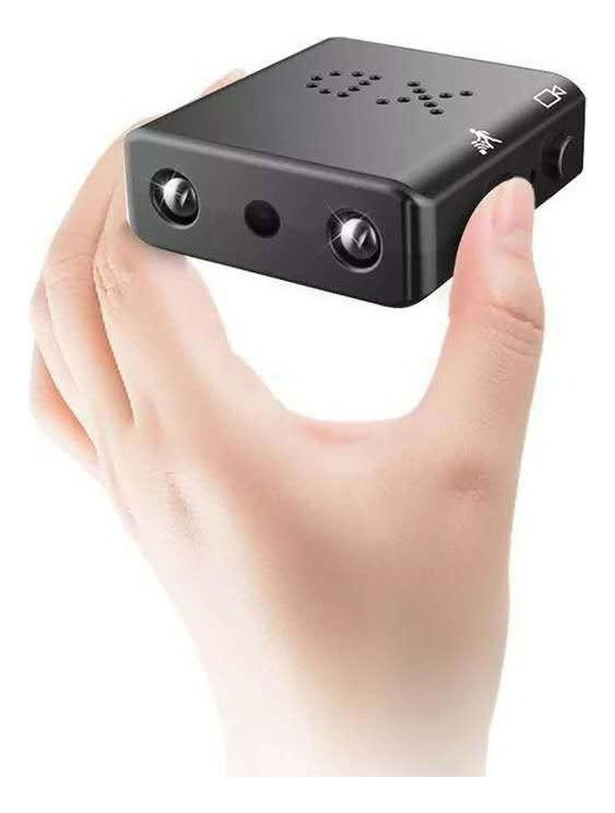 Mini Câmera Espiã Wifi Hd Visão Noturna Detecção De Moviment - Imagem 4