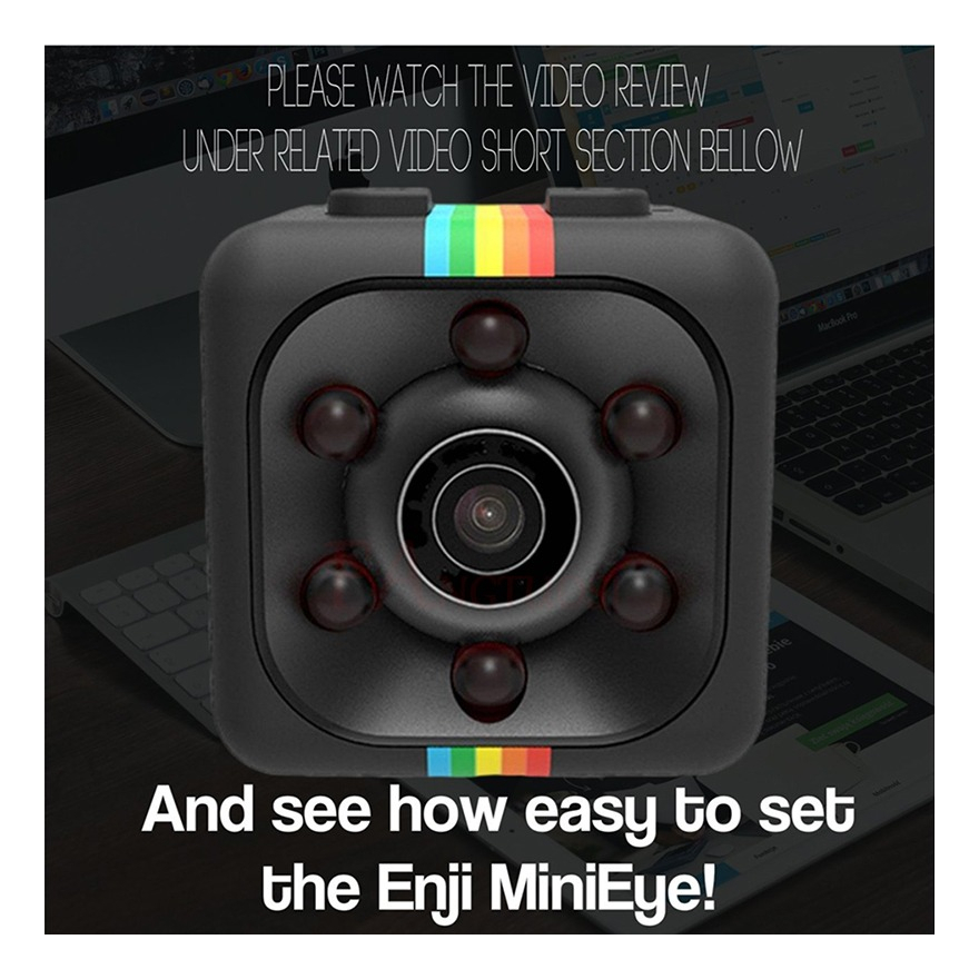 Mini Câmera Hd 1080p Com Sensor De Visão Noturna - Imagem 7