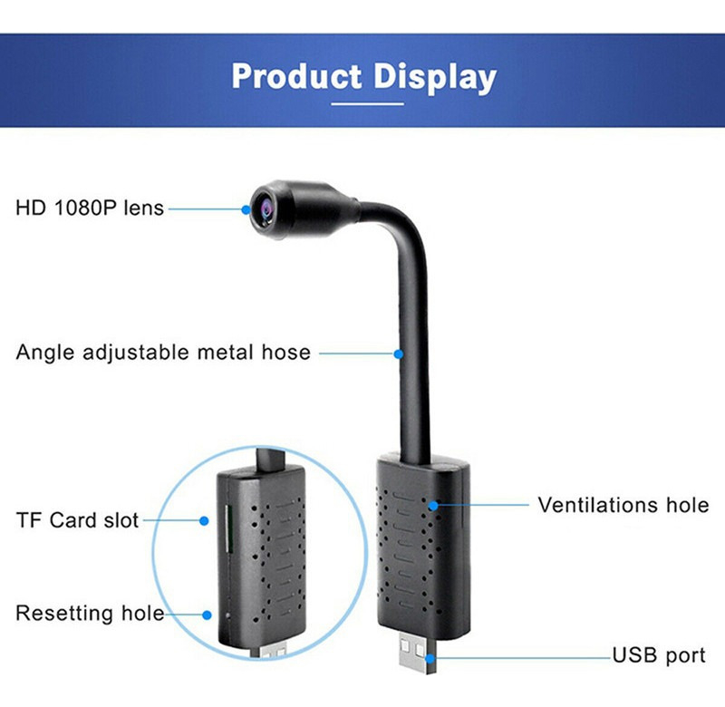 Mini Camera Infravermelho Visão Noturna Wifi Hd 1080p - Imagem 3