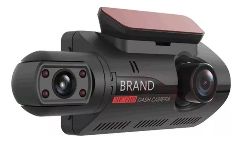 Car Cam Hd Dual Lens Gravador De Condução De Carro De Visão
