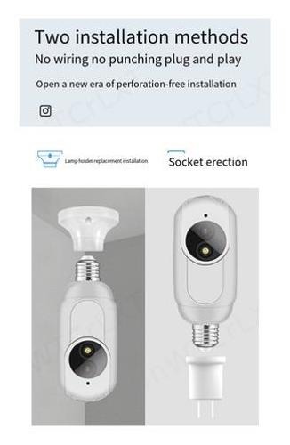 Câmeras De Vigilância Wi-fi Inteligentes Smart Home Mini Câm - Imagem 6