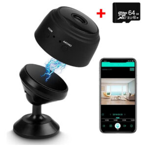 Mini Spy Camera Hd Detecta Movimento Micr +cartão De Memória