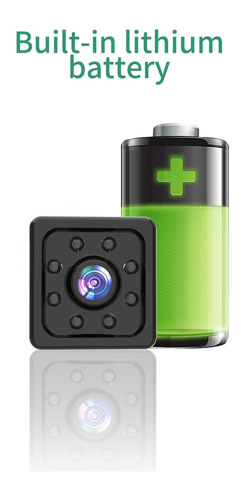 Mini Câmera Espiã Segurança Wifi Sensor Movimento Noturna - Imagem 5