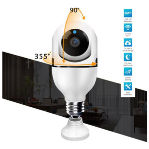 Câmera Lampada Espia Câmera Intelbras Câmera Wifi Externa