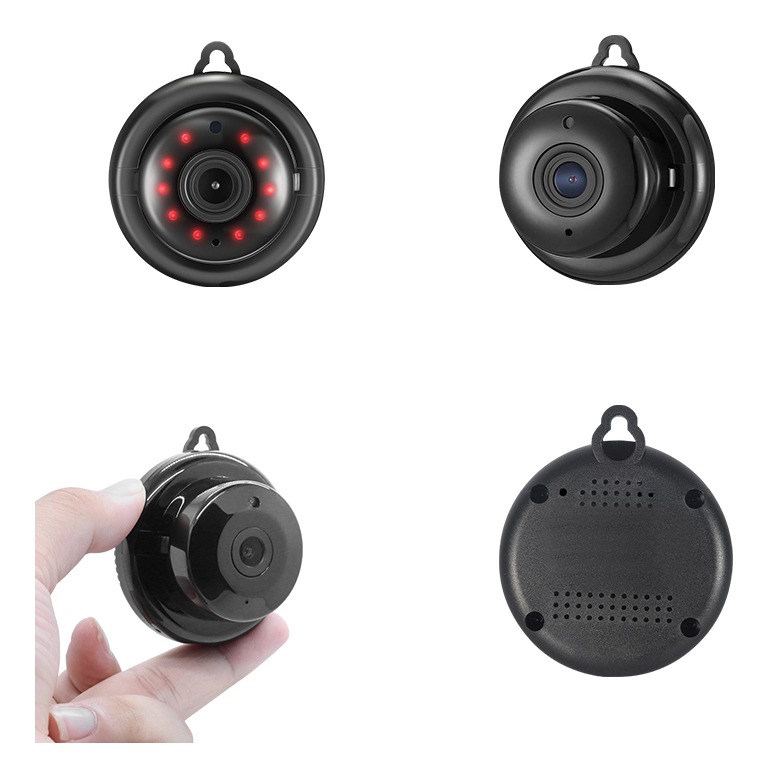 Wifi Cam Mini Micro Câmera Espionagem Visão Noturna Ip 1080p - Imagem 2