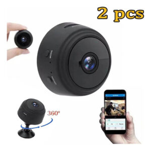 Micro Camera Espia Tempo Real Camera Wifi Externa Espiã 2pc