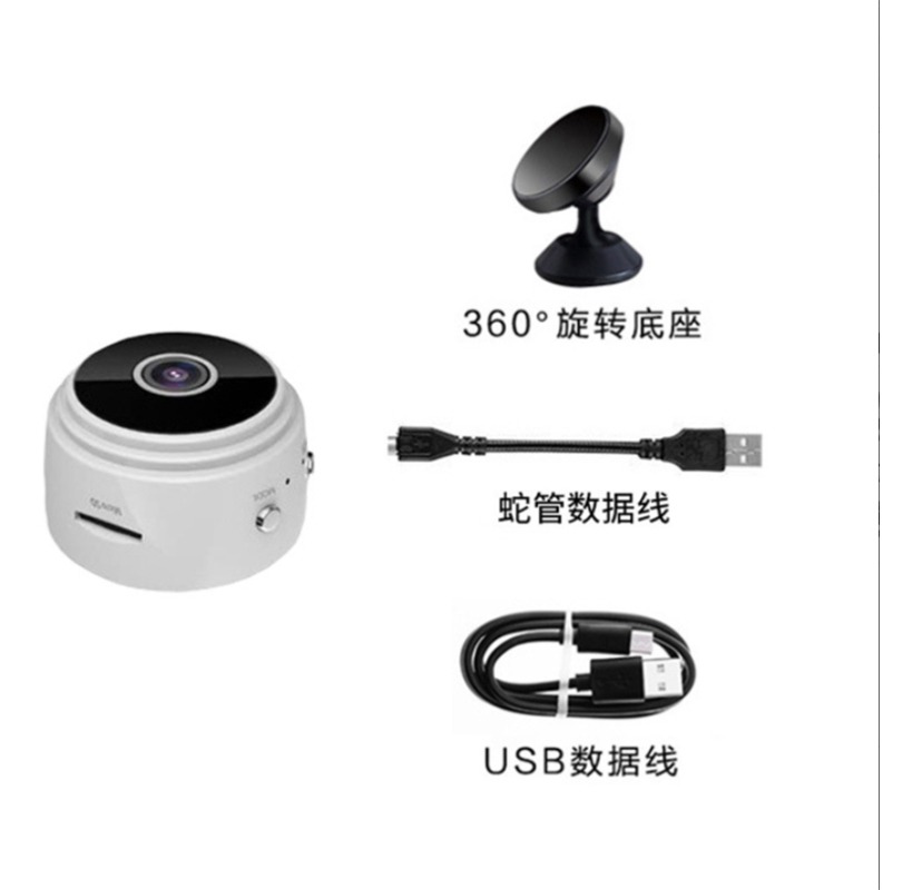 2pcs Câmera A9 Mini Wifi 1080p Sem Fio Casa Segurança-câmera - Imagem 2