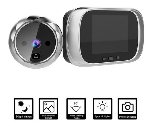 Olho Mágico Porta Câmera Digital Porta Visualizador E - Imagem 2