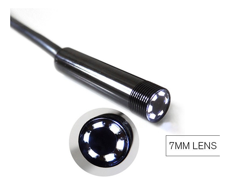10m An97 Android Ip67 Cabo Usb Endoscopia Câmera, Lente De 7 - Imagem 3