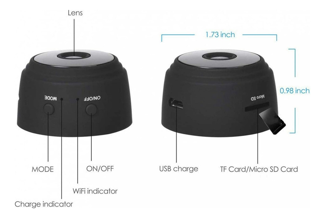 Câmera Externa Grava Nuvem Câmera De Segurança Ip Wifi - Imagem 3