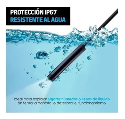 Câmera Endoscópio 5m 6 Led Para Android - Imagem 7