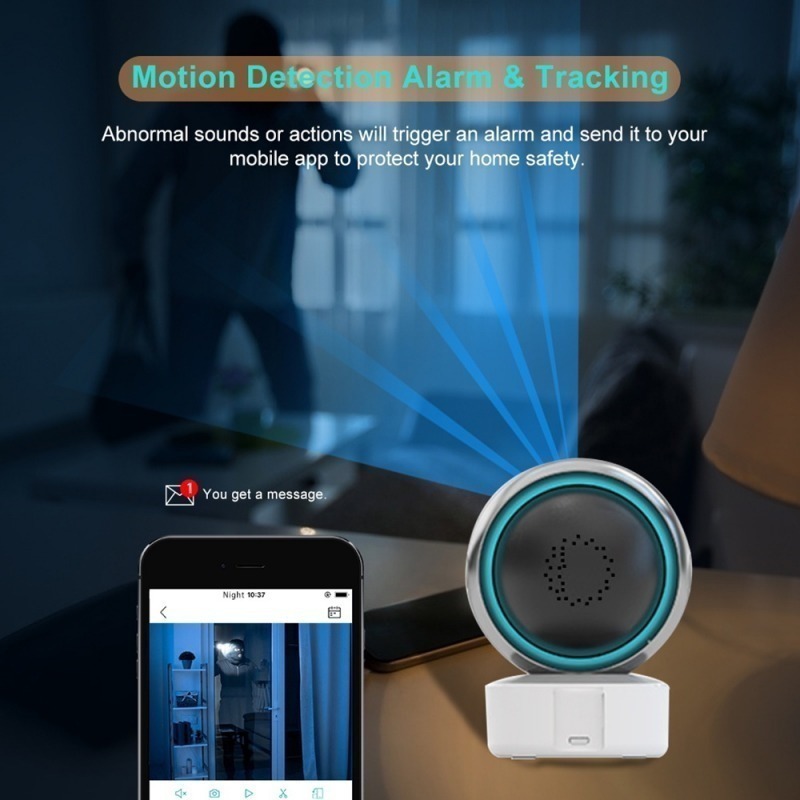 Tuya 5g 360°camera De Seguranca Micro Camera Espia Gato Voz - Imagem 8
