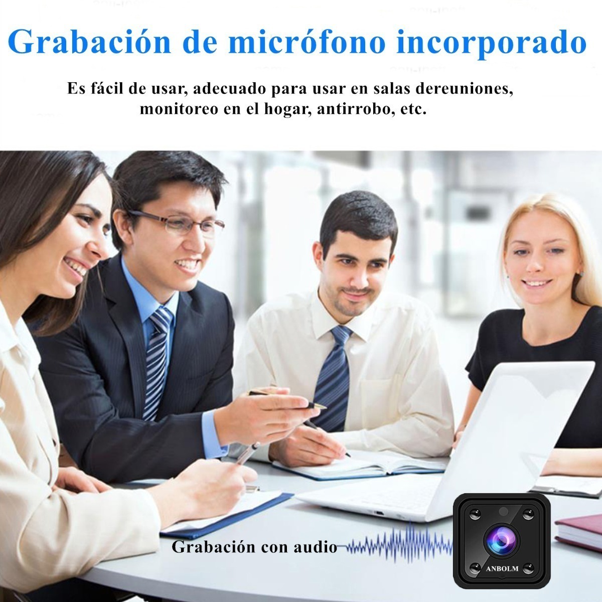 2 Peças De Mini Câmera Espiã Wifi Hd 1080p Com Visão Noturna - Imagem 4