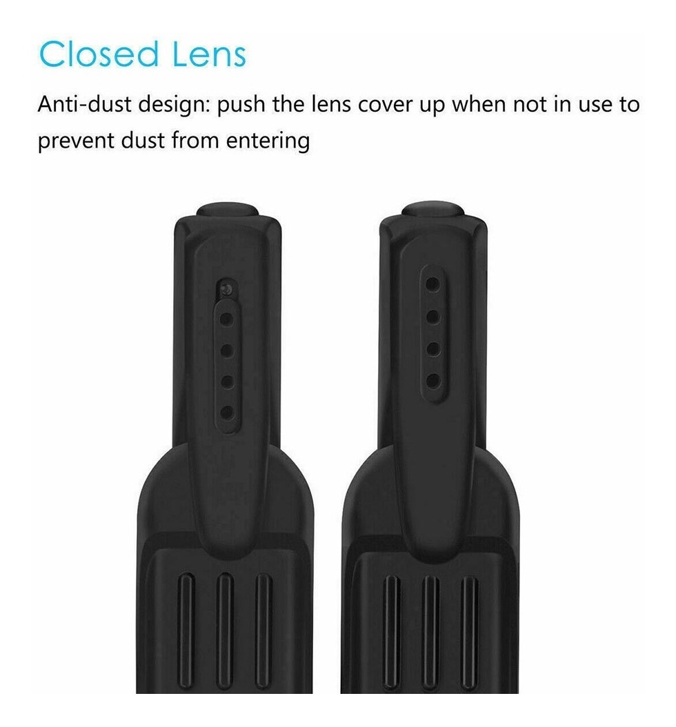 Gravador De Vídeo Mini Spy Hidden Pocket Clip Pocket - Imagem 4