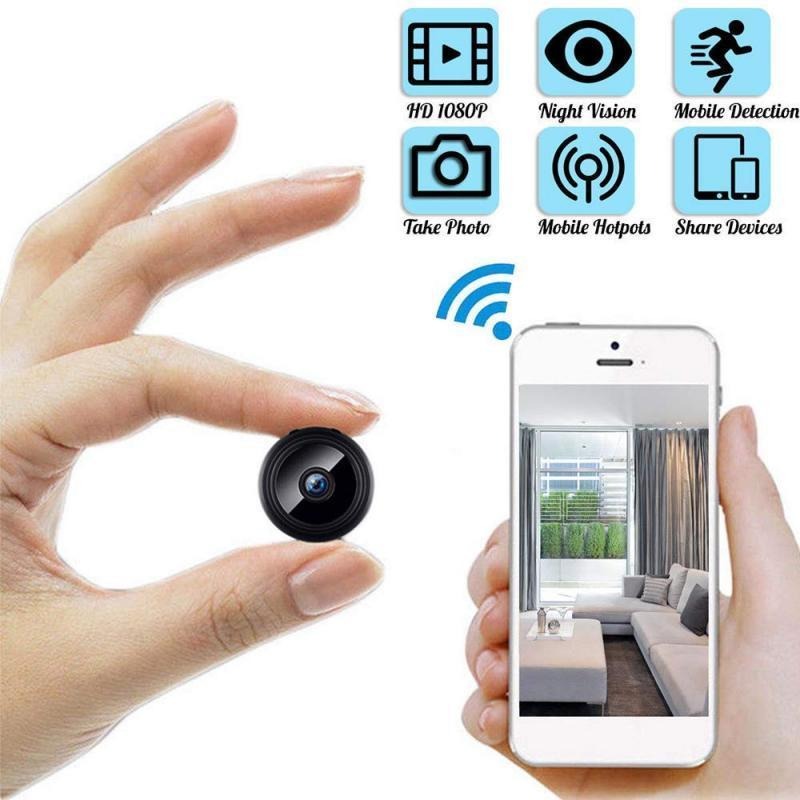 Wifi Câmera Espiã 3,5 Cm Ímã 1080p Drone Android Seguran - Imagem 7