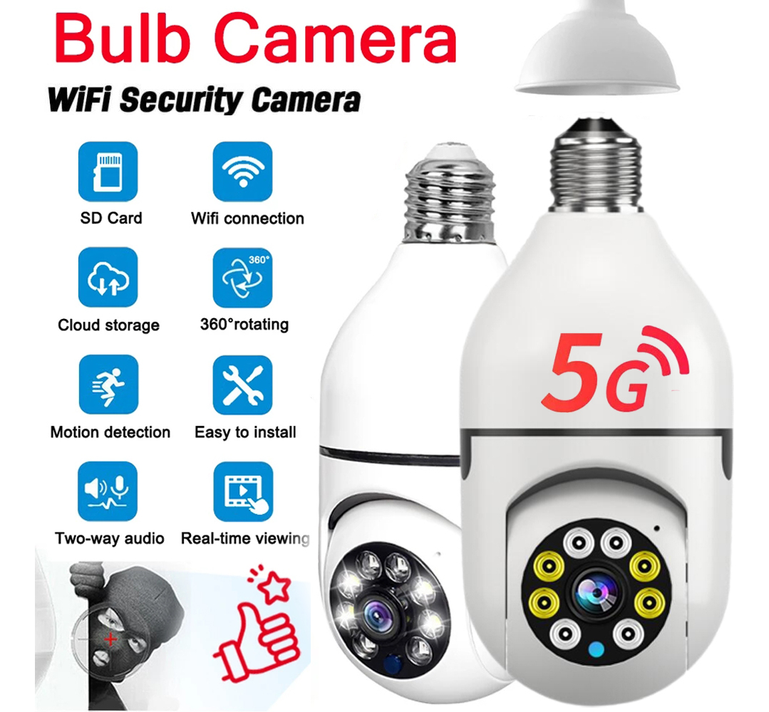Câmera De Vigilância Wifi Night Vision Cctv Video Camera
