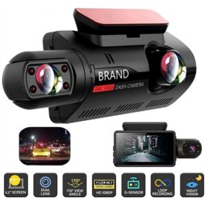 Câmera De Carro Dvr Caixa Preta Visão Noturna G-sensor Loop