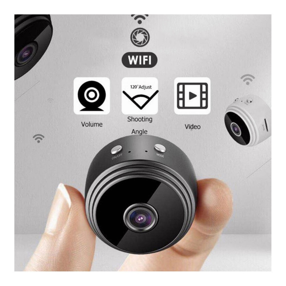 Mini Câmeras De Segurança Wifi Micro Camera Externa Wifi - Imagem 7