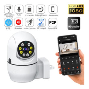 Câmeras De Vigilância, Câmera Ptz, Vídeo, Monitor Interno Pa