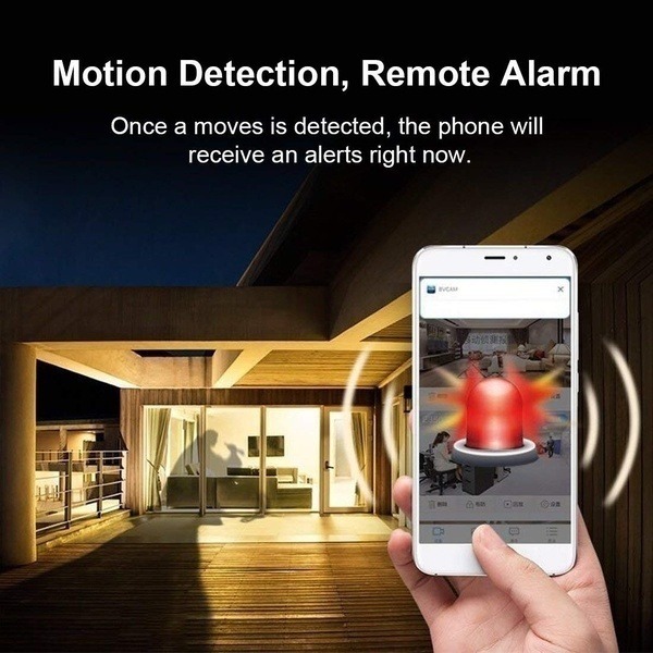 Câmera Ip Wifi 1080p Detecção De Movimento De Visão Noturna - Imagem 5
