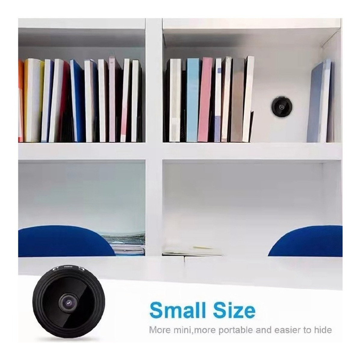 Mini Câmeras De Segurança Wifi 1080p Hd Sem Fio Escondidas - Imagem 7