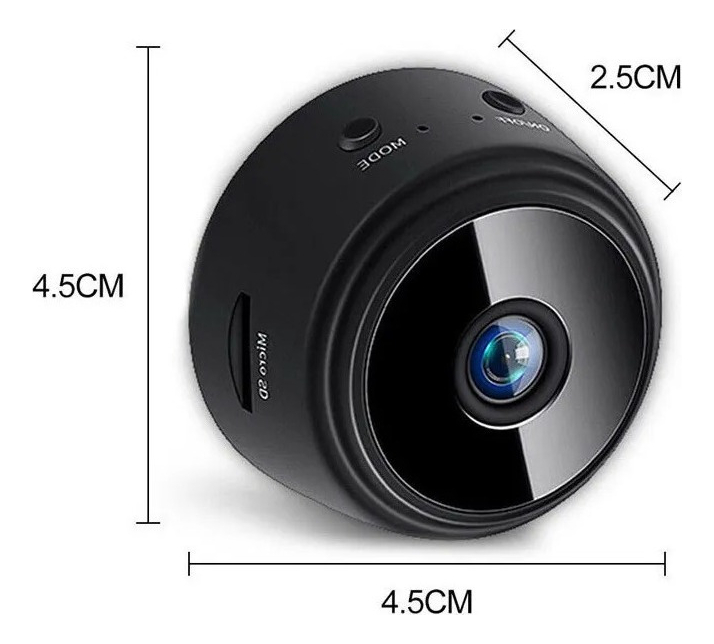 2pcs Mini Micro Camera Monitoramento Espia Segurança 1080p - Imagem 15