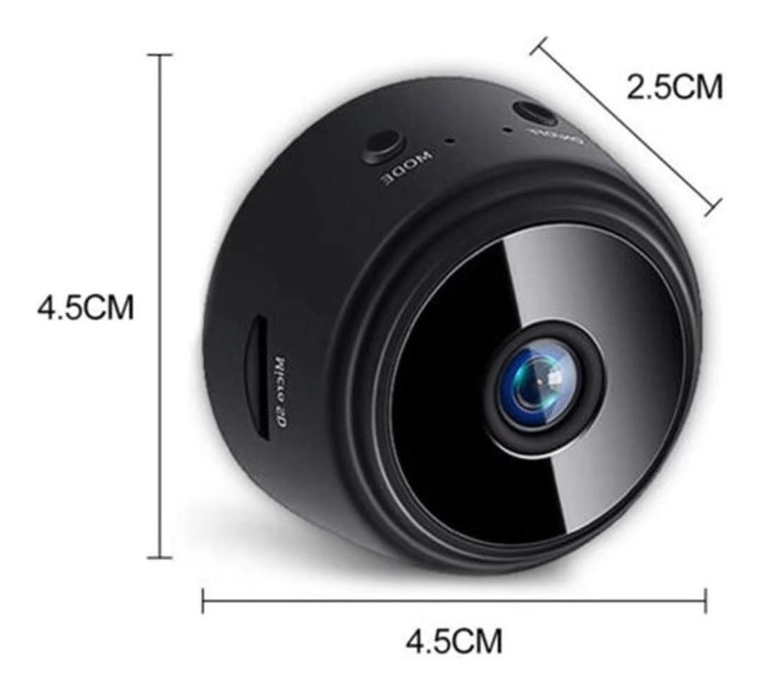 Camara De Segurança Residencial Wifi Hd Bateria Sem Fio Mini - Imagem 7